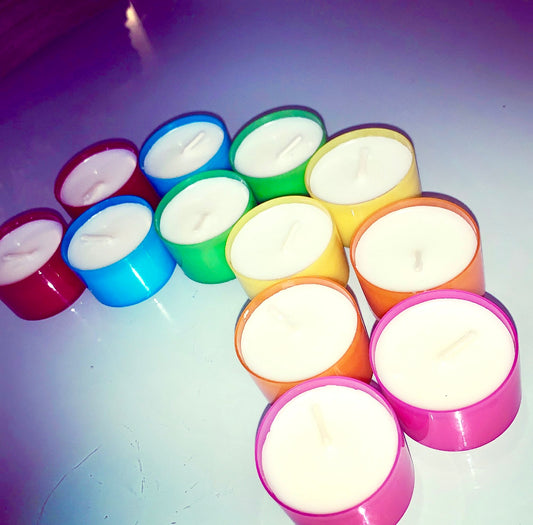 Rainbow Light Candles